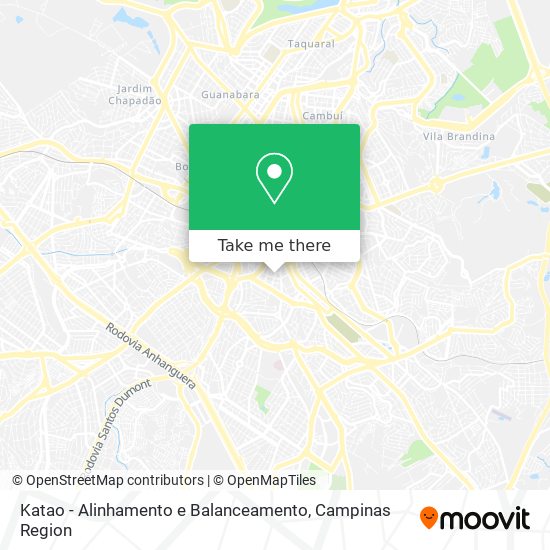 Katao - Alinhamento e Balanceamento map