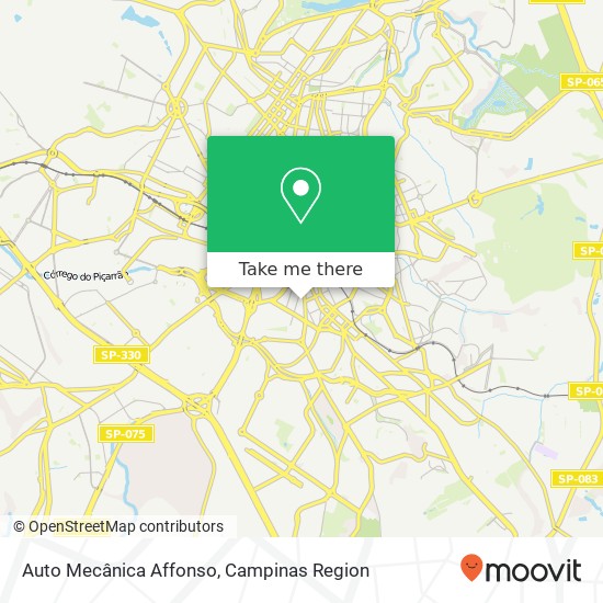 Auto Mecânica Affonso map