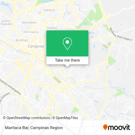 Maritaca Bar map
