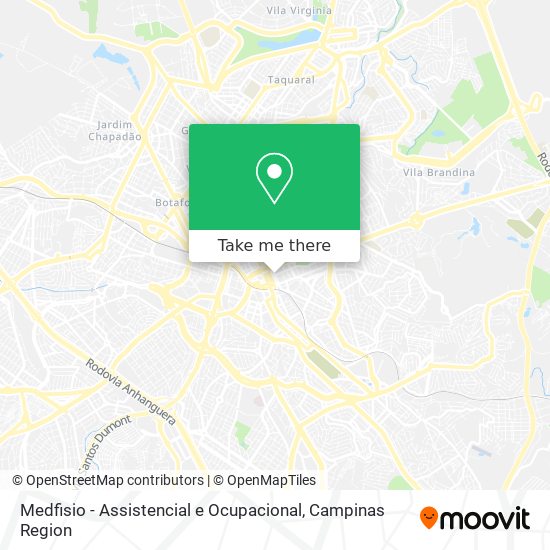 Medfisio - Assistencial e Ocupacional map