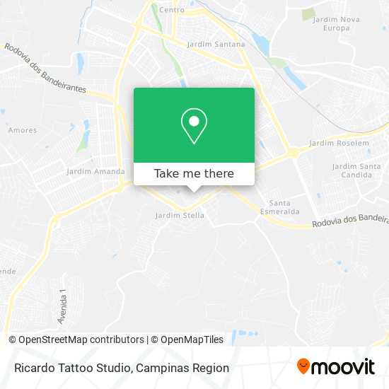 Ricardo Tattoo Studio map