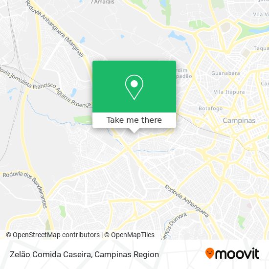 Zelão Comida Caseira map