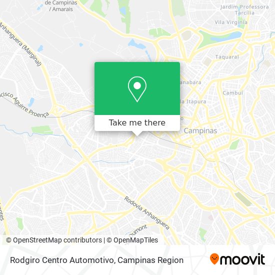 Rodgiro Centro Automotivo map