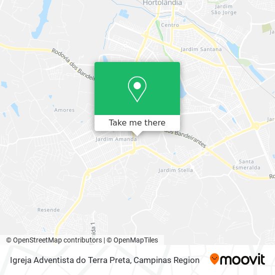 Igreja Adventista do Terra Preta map