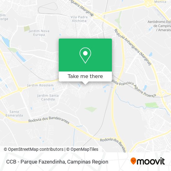 Mapa CCB - Parque Fazendinha