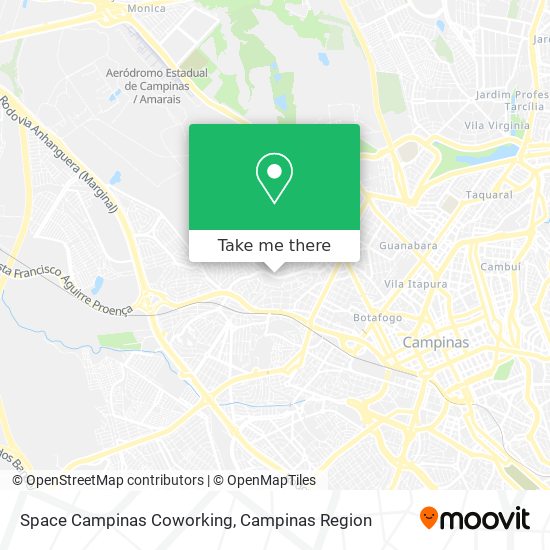 Space Campinas Coworking map