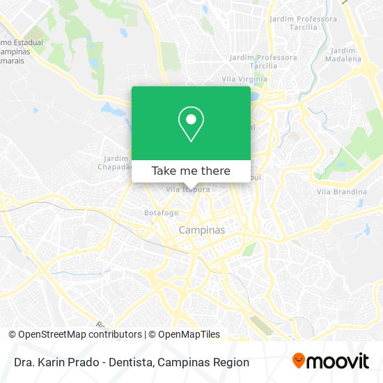 Dra. Karin Prado - Dentista map
