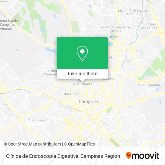 Clínica de Endoscopia Digestiva map