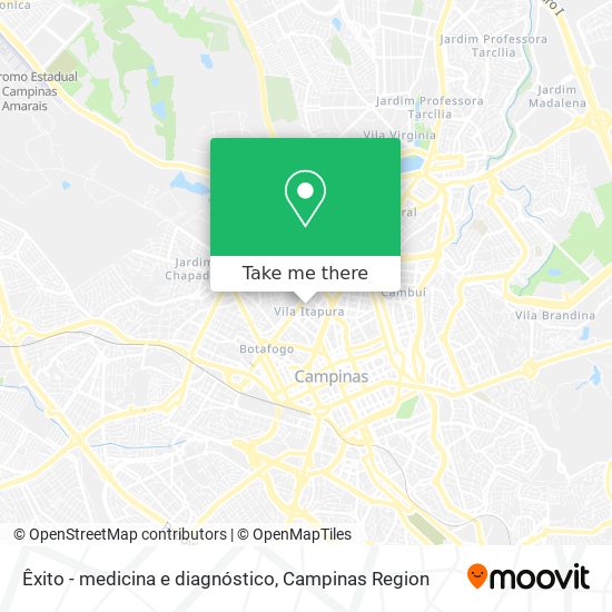 Êxito - medicina e diagnóstico map
