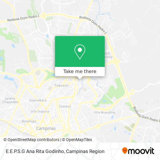 E.E.P.S.G Ana Rita Godinho map