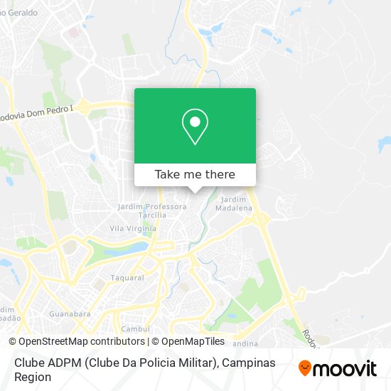 Clube ADPM (Clube Da Policia Militar) map