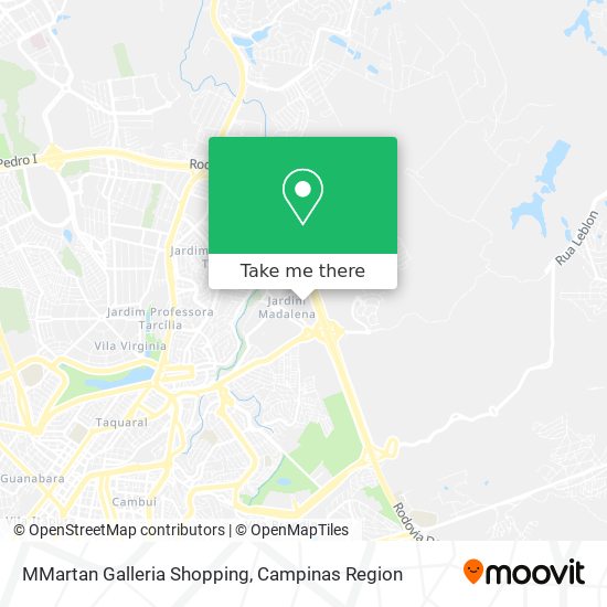 Mapa MMartan Galleria Shopping