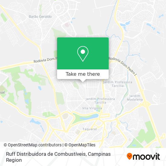 Ruff Distribuidora de Combustíveis map
