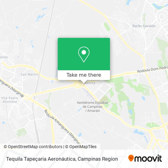 Tequila Tapeçaria Aeronáutica map