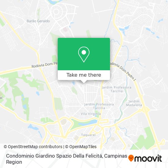 Condominio Giardino Spazio Della Felicitá map
