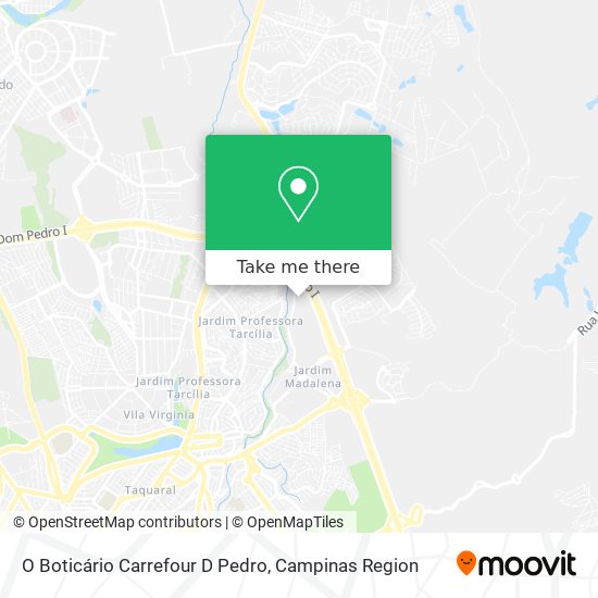 O Boticário Carrefour D Pedro map