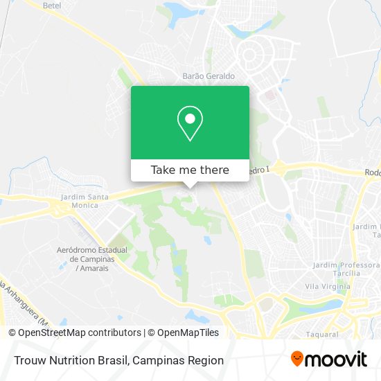 Trouw Nutrition Brasil map