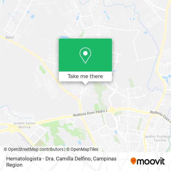 Hematologista - Dra. Camilla Delfino map