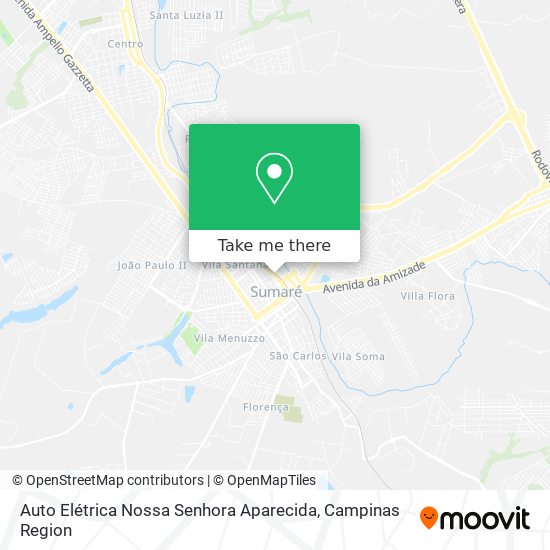 Auto Elétrica Nossa Senhora Aparecida map
