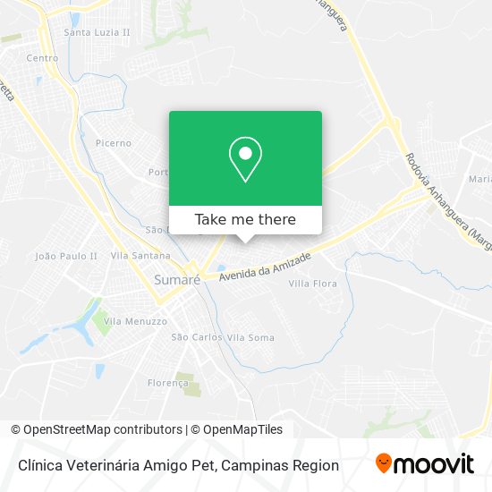Clínica Veterinária Amigo Pet map