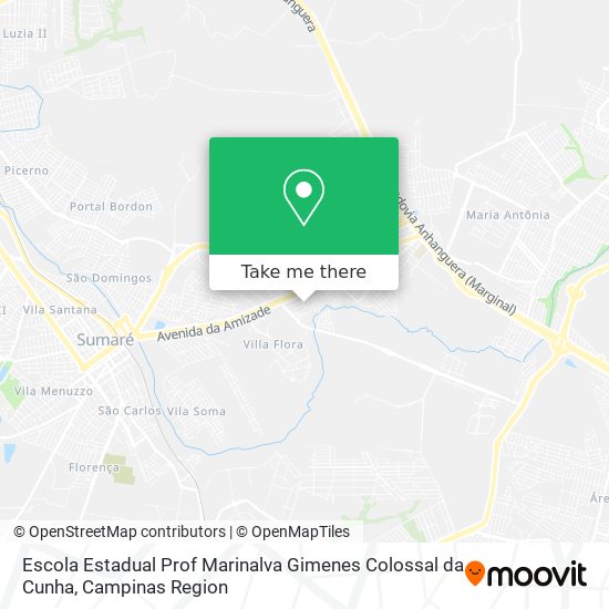 Escola Estadual Prof Marinalva Gimenes Colossal da Cunha map