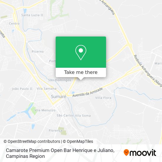 Camarote Premium Open Bar Henrique e Juliano map