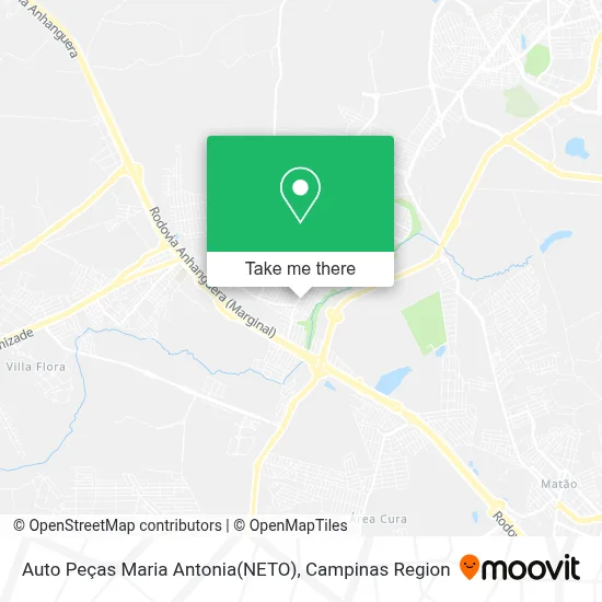 Auto Peças Maria Antonia(NETO) map