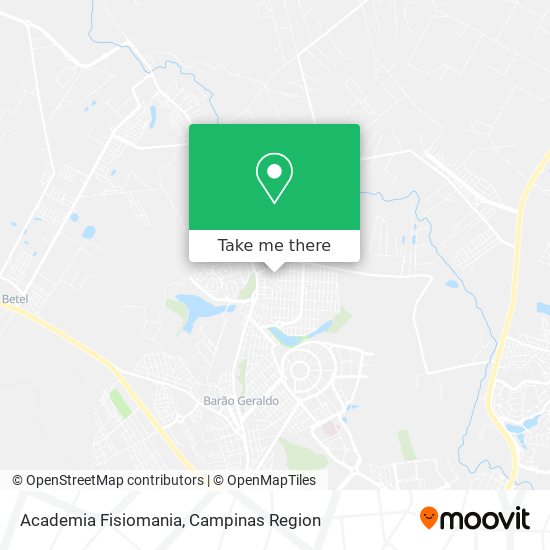 Mapa Academia Fisiomania