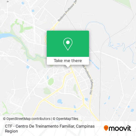 CTF - Centro De Treinamento Familiar map