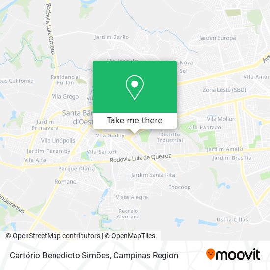 Cartório Benedicto Simões map