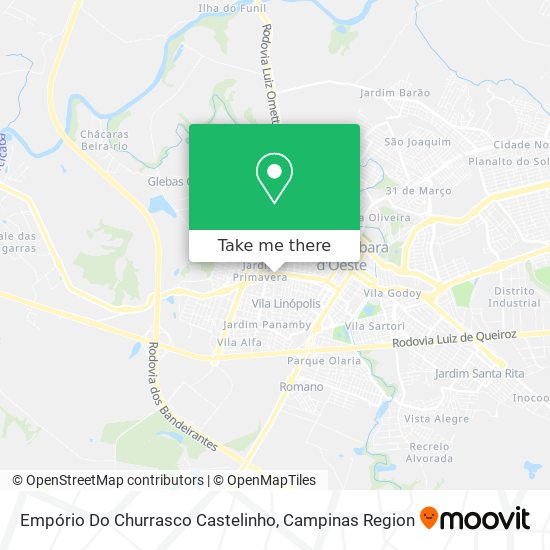 Empório Do Churrasco Castelinho map