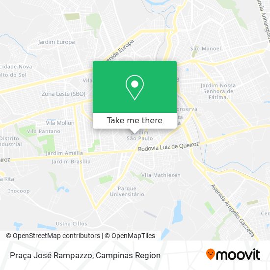 Praça José Rampazzo map