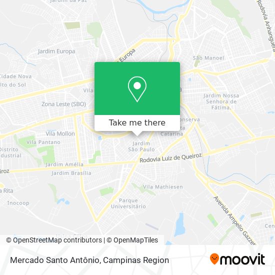 Mercado Santo Antônio map