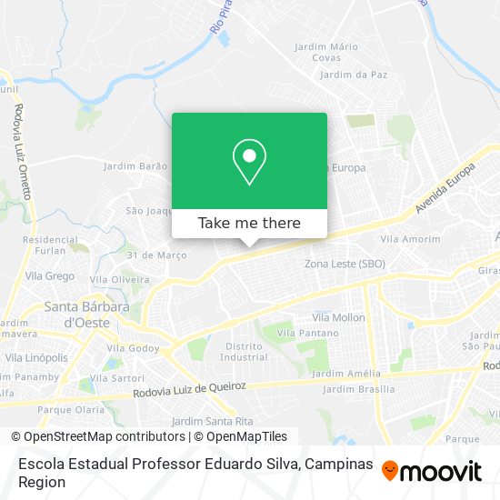 Escola Estadual Professor Eduardo Silva map