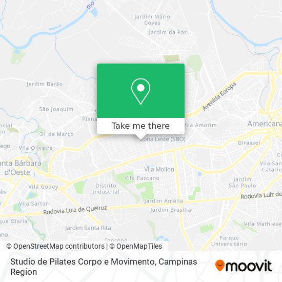 Studio de Pilates Corpo e Movimento map