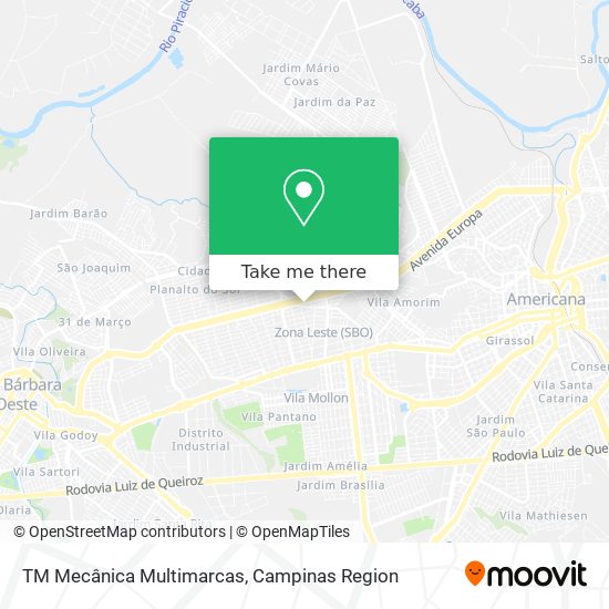 TM Mecânica Multimarcas map