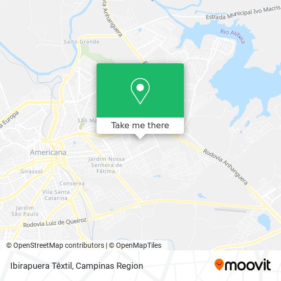 Ibirapuera Têxtil map