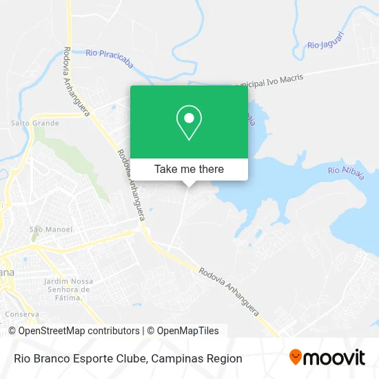 Rio Branco Esporte Clube map