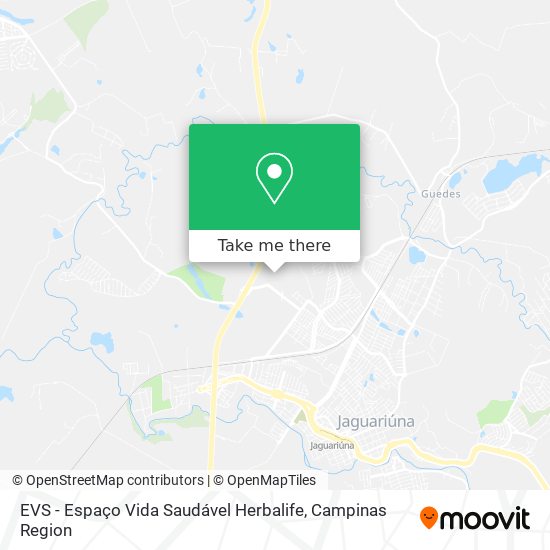 EVS - Espaço Vida Saudável Herbalife map
