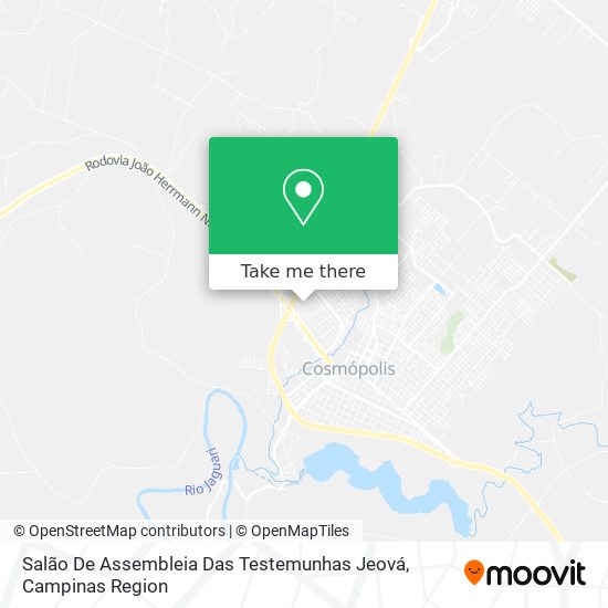 Salão De Assembleia Das Testemunhas Jeová map