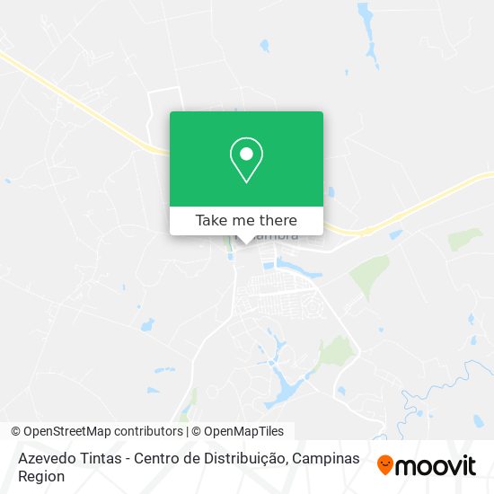 Azevedo Tintas - Centro de Distribuição map