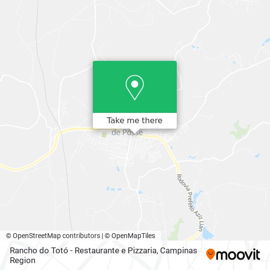Rancho do Totó - Restaurante e Pizzaria map