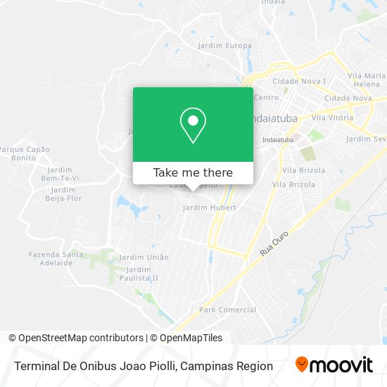 Terminal De Onibus Joao Piolli map