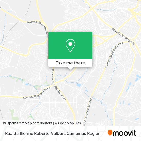 Rua Guilherme Roberto Valbert map