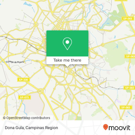 Dona Gula map