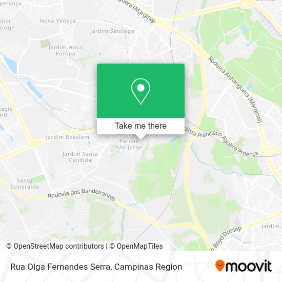 Rua Olga Fernandes Serra map