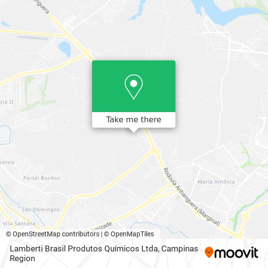 Lamberti Brasil Produtos Químicos Ltda map