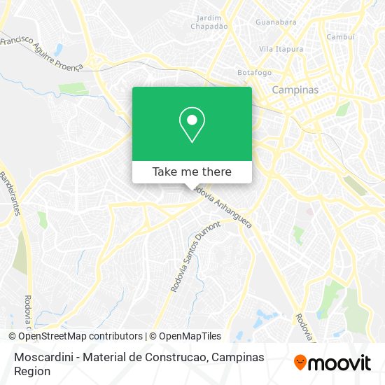Moscardini - Material de Construcao map