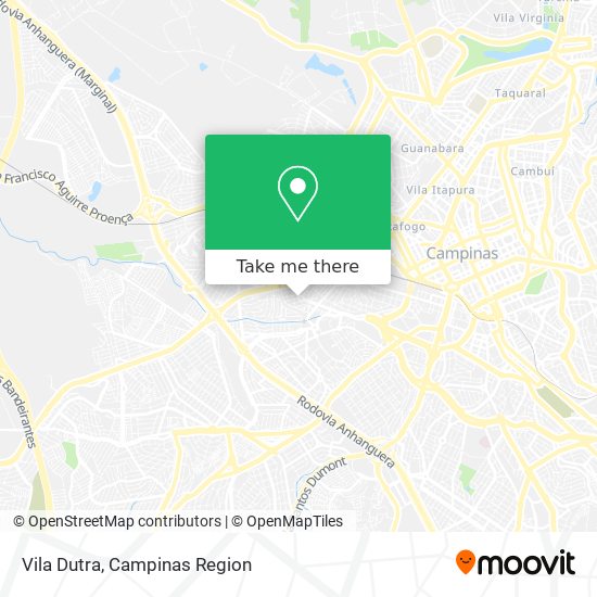 Vila Dutra map