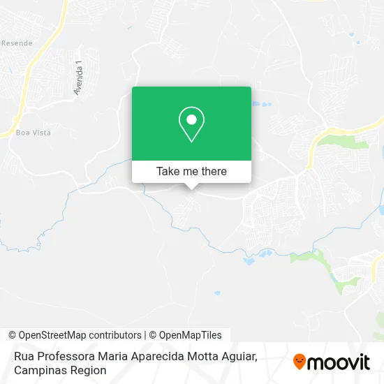 Rua Professora Maria Aparecida Motta Aguiar map